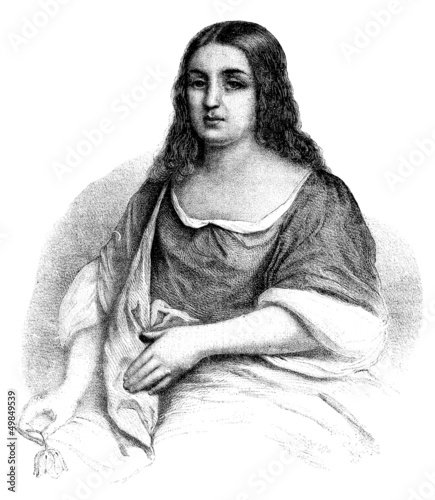 Fotomural Pocahontas : Indian Woman - 17th century