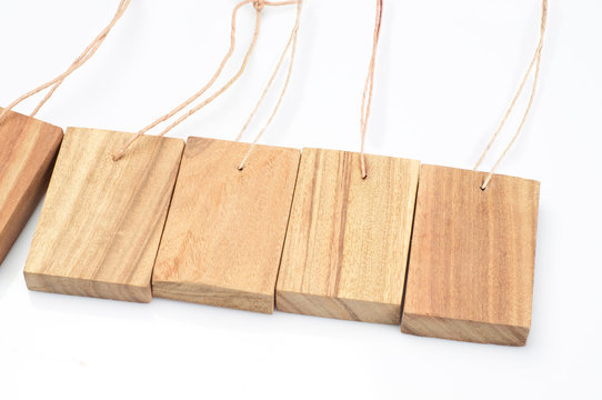  Pieces of wood label