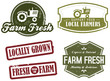 Vintage Farm Fresh and Market Stamps