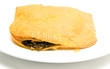 Jamaican  beef pattie patty fried pastry food