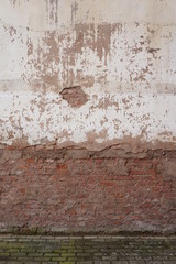 Wall Mural - Zerbröselnde Klinkerwand