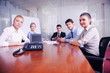 © .shock - business people in a video meeting