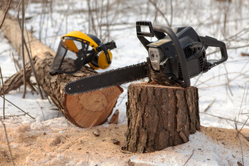 Lumberjack's equipment