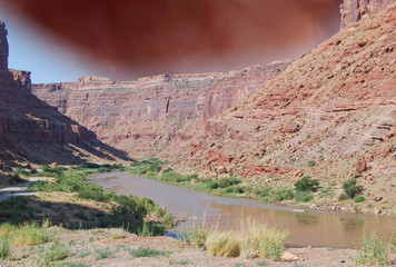 Sticker - Mountains and Canyons, U.S.A.