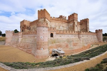 Canvas Print - Castillo de la Mota 08