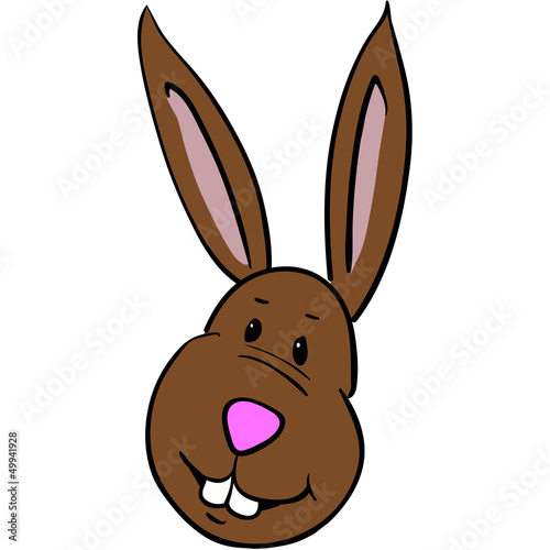 Osterhase A Gesicht 2 – kaufen Sie diese Vektorgrafik und finden Sie