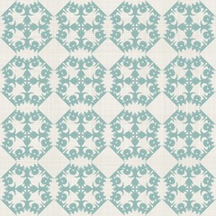 Poster - vintage seamless pattern with Victorian motif