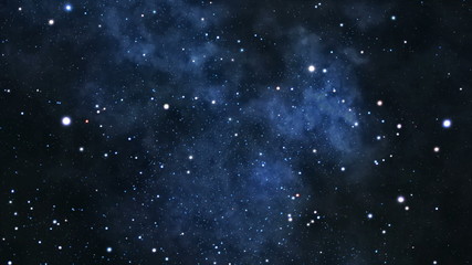 Wall Mural - flight into the space