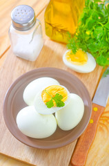 Poster - boiled eggs