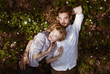 © VectorART - beautiful couple lying in grass resting