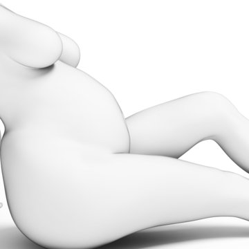 3d rendered illustration of a pregnant woman