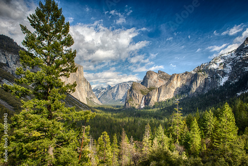 Plakat na zamówienie Tunnel View in Yosemite National Park