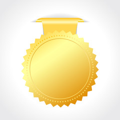 Poster - Vector gold certificate