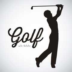 Poster - Golf Icons