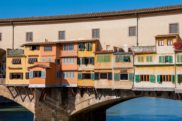 Wall Mural - ponte vecchio firenze