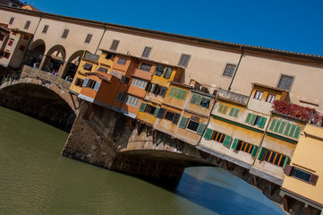 Wall Mural - ponte vecchio firenze