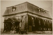 Retro Photo Of  Synagogue  In Kornik, Poland