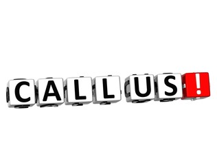 Poster - 3d call us! button click here block text