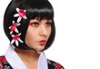 © Guzel Studio - geisha girl in kimono and beautiful flowers in her hair