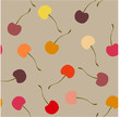 vector pattern of cherry