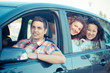 © william87 - Boys and Girls in a Car Leaving for Vacation
