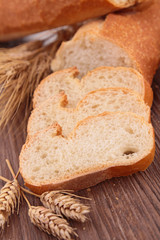 Wall Mural - close up on fresh bread