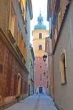 Fototapeta  - Warsaw Old Town, old building, Poland