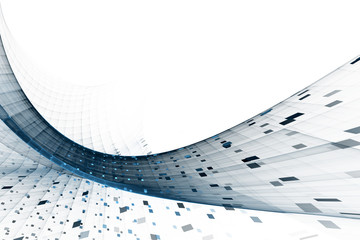 abstract business science or technology background