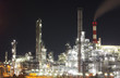 © TTstudio - Oil and gas industry - refinery at twilight - factory - petroche
