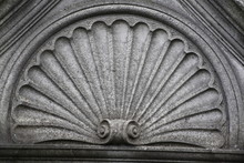 Fan Shaped Marble Architectural Detail