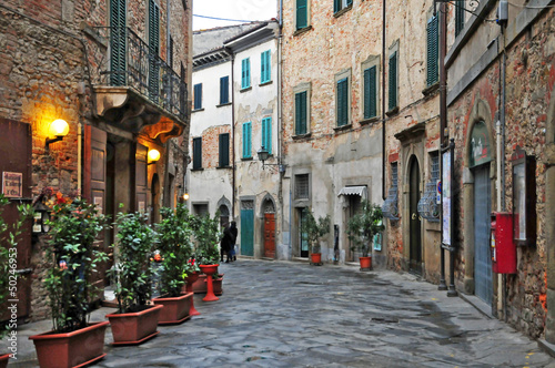 Obraz w ramie Lucignano, Arezzo - Toscana