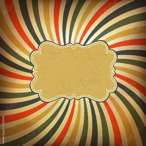 Poster Grunge vintage background. Vector, EPS10