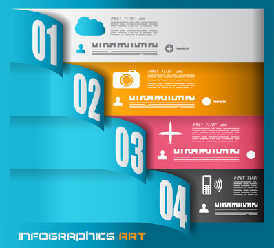 Infographic design template - Data Display