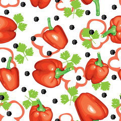 Wall Mural - Vegetables background