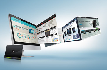 Poster - Web design concept