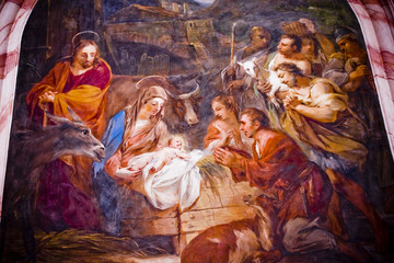 Wall Mural - Nativity Scene