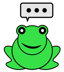 Poster - Talk frog