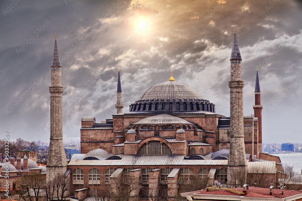 Obraz na płótnie Hagia Sophia Istanbul w salonie