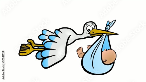 Video Zu Der Storch Bringt Einen Jungen Als Loop Abspielbar Bei Adobe Stock Adobe Stock