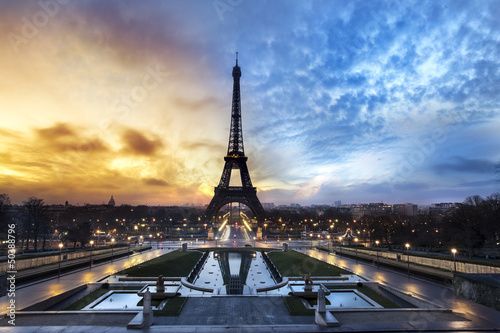 Naklejka dekoracyjna Tour Eiffel Paris