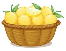 A Basket Of Lemons