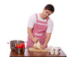© Masson - Sad man try to cooking.