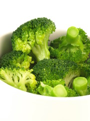 Sticker - Broccoli, closeup, isolated