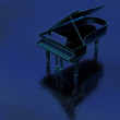 Grand Piano  - 3D Render