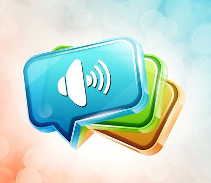 Transparent label icon
