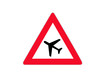 Verkehrszeichen: Flugbetrieb