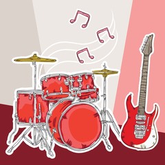 Sticker - Music icons