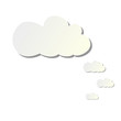 © Basthamp - cloud patterns out of paper