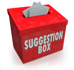 Suggestion Box Ideas Submission Comments
