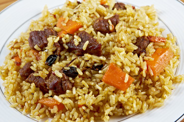 Sticker - Traditional oriental pilaf